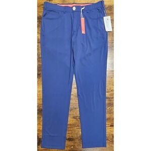 Redvanly Men's Kent Golf Navy Pants Size Large NWT